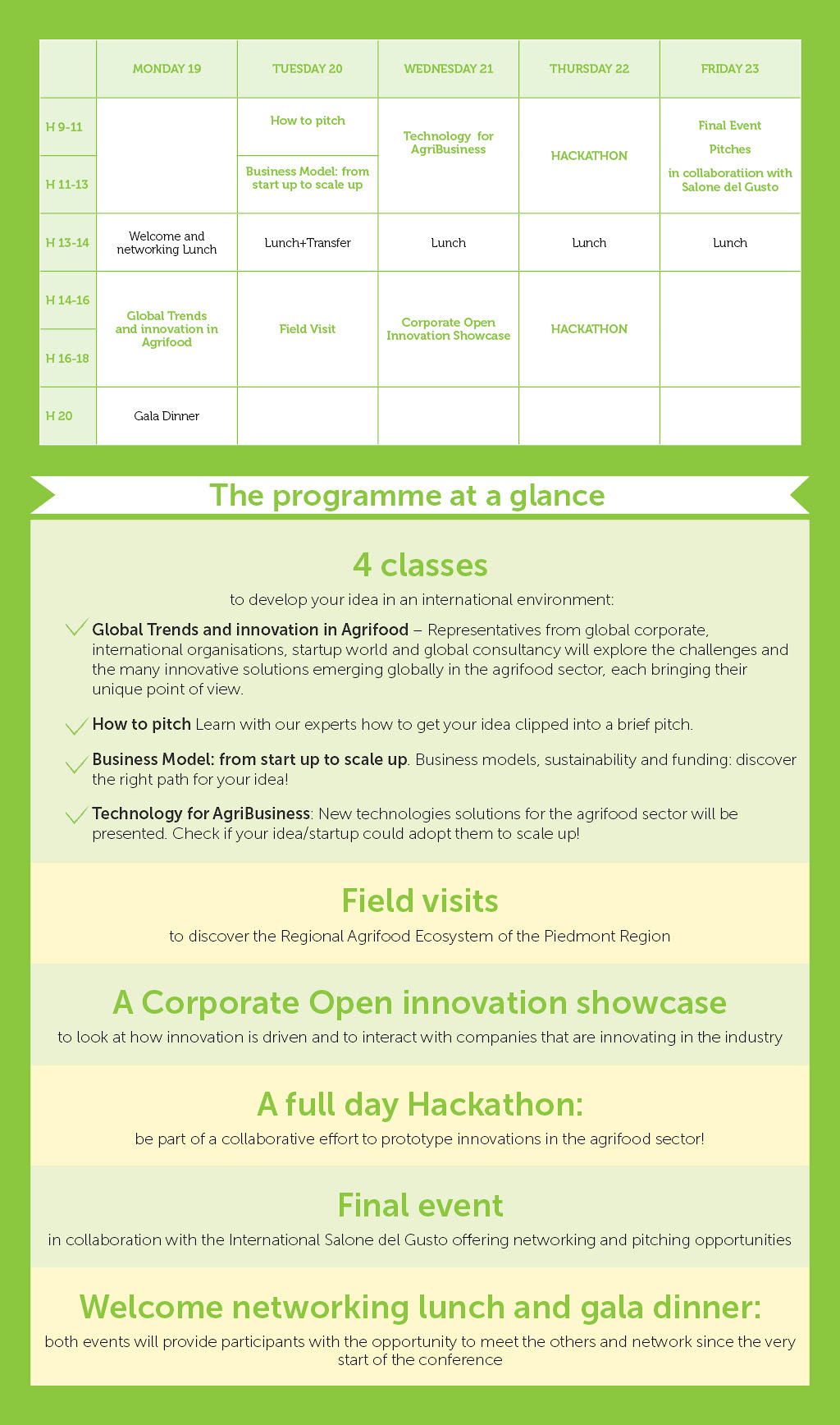 programme